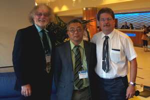 John Froats, Dr. Brian Ikeda, and Dr. Glenn Harvel, FESNS at ICONE 2012 in Anaheim, California.