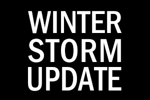 Winter storm update
