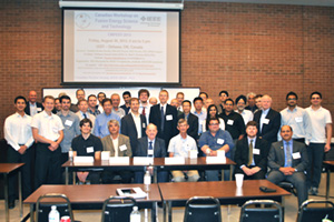 Participants of the Canadian Workshop on Fusion Energy Science and Technology, held in conjunction with the IEEE's SEGE '13 conference at UOIT, August 28 to 30, 2013.