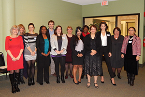 Faculty of Health Sciences (FHS) graduate students and their supervisors at the third-annual FHS Graduate Gala.