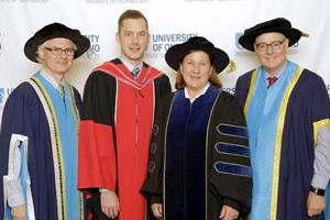 Ilse Treurnicht honorary doctorate at UOIT