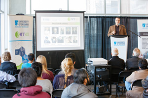 2015 UOIT Three Minute Thesis competition launch on February 12 (speaker: Dr. Brad Easton, UOIT Faculty of Science) 