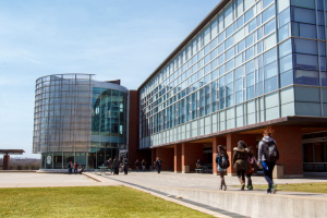 Campus Library at the University of Ontario Institute of Technology's north Oshawa location