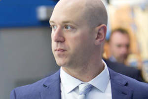 Justin Caruana, head coach, UOIT Ridgebacks women's hockey team.