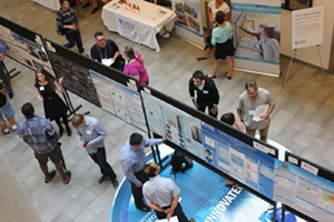 Forty-two posters were presented at the 2015 Undergraduate Student Research Showcase.
