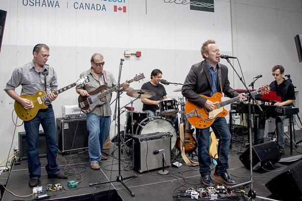 Soulstack concert for UOIT students in the ACE climatic wind tunnel (September 8, 2015)