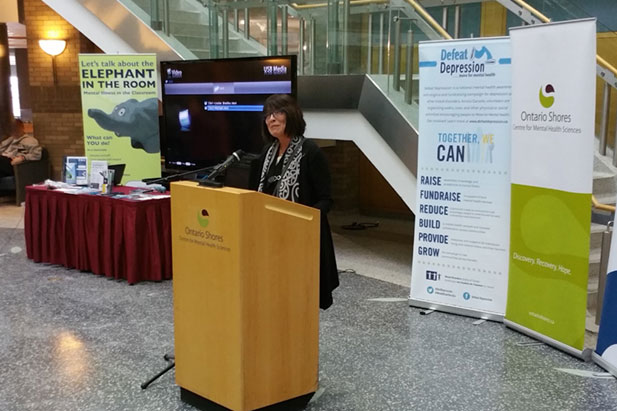 Dr. Victoria Smye, Associate Professor, FHS and Director of UOIT's Nursing program, was the primary author of a new online education program for nurses and other health-care professionals who work with people living with mental illness. The curriculum was formally announced on January 15.