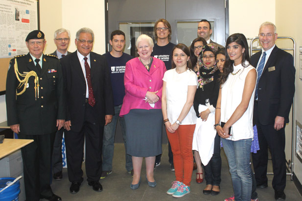 Lieutenant Governor visit to UOIT