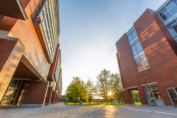 The University of Ontario Institute of Technology's north Oshawa campus location is just three kilometres south of the  new Highway 407 interchange at Simcoe Street.