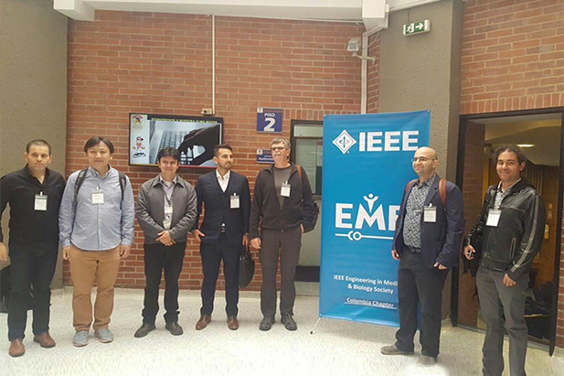 Faculty of Business and IT delegates from the University of Ontario Institute of Technology attending the 2nd Workshop on Engineering in Medical Apps at Universidad Militar Nueva Granada in Bogotá, Colombia.