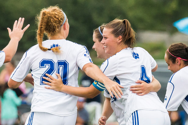 The Ridgebacks women's soccer team wins the program's first-ever medal at the national championship.