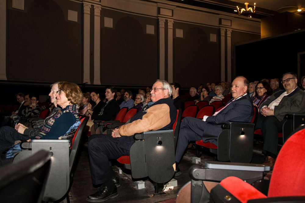 Regent Theatre audience at the 2017 Faculty of Social Science and Humanities Dean's Public Lecture.