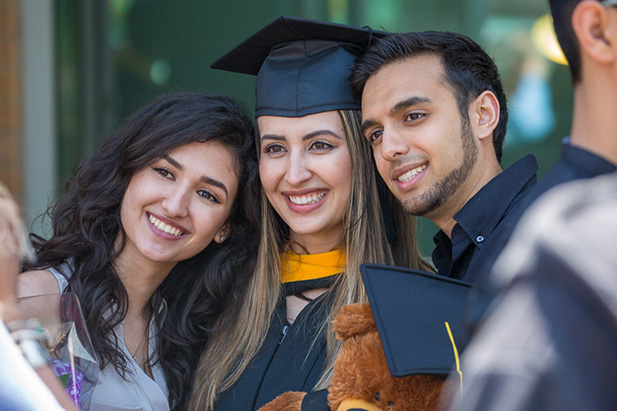 The university's 2017 Convocation ceremonies were held June 8 and 9 at the Tribute Communities Centre in downtown Oshawa.