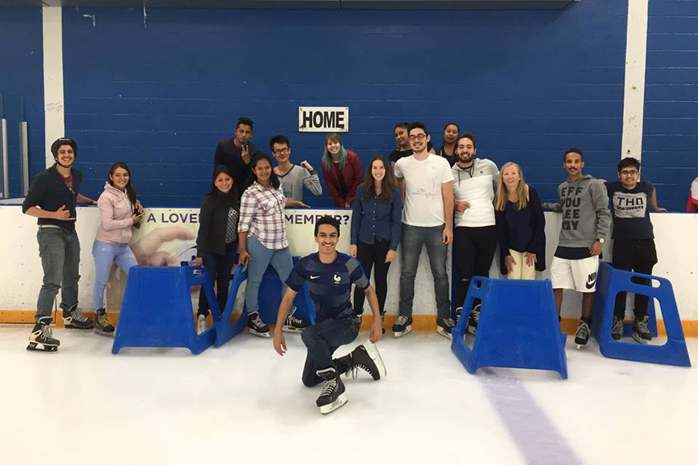 English on Skates at the Campus Ice Centre