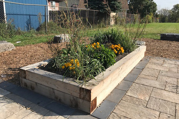 Kindness Garden at Glen Street Public School in Oshawa.