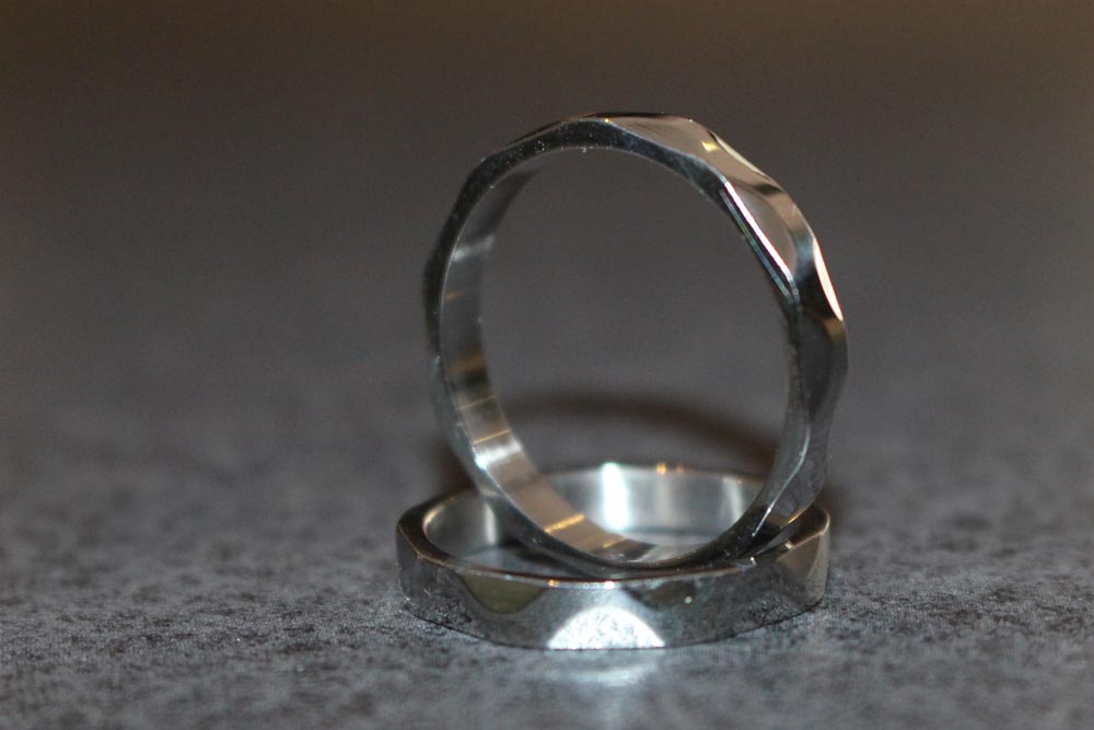 Iron rings presented in the Ritual of the Calling of an Engineer.