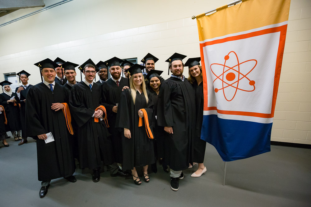 Faculty of Energy Systems and Nuclear Science graduates at Convocation 2018