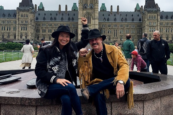 From left: In Future History, speaker/activist Sarain Fox and artist/archeologist Kris Nahrgang meet innovators who share their Indigenous knowledge to rewrite history and transform the future. 