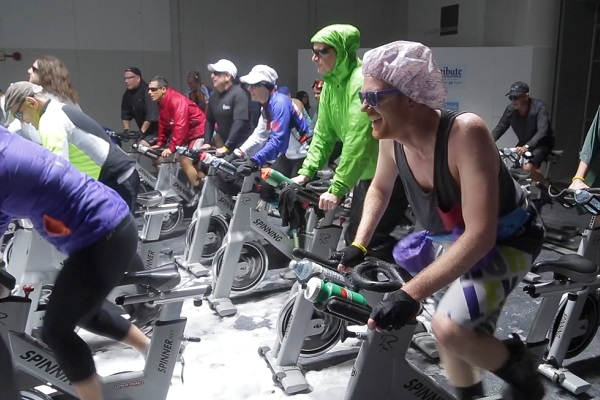 Spin Through the Seasons participants will progress through four separate one-hour spin classes, each featuring one of four seasons: winter, fall, spring or summer.