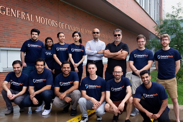 The IMS workshop was made possible thanks to FEAS volunteers and faculty members. Back row, from left: Pedram Karimipour Fard; Muarij Khalil; Zahra Khodabakhshi; Aida Farsi; Dr. Sayyed Ali Hosseini, Assistant Professor, FEAS and head of the executive team; Dr. Ahmad Barari, Conference Chair; Connor Hopkins; and Davin Jankovics. Front row, from left: Hossein Gohari, Amr Salem; Waleed Ahmed; Dylan Bender; Cody Berry; and Mohamd Imad. 