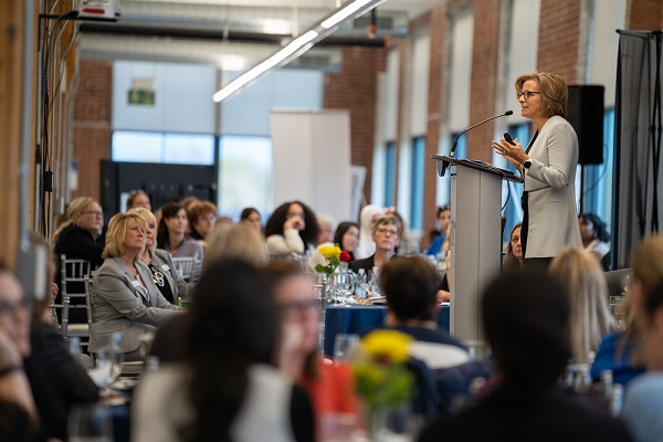 Women for STEM Summit keynote speaker Beth Wilson, Canada CEO, Dentons, shared her experience and insights with students, individuals and organizational leaders.