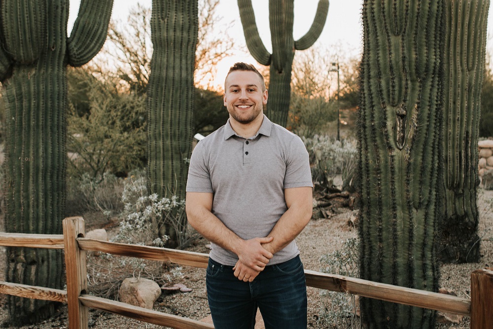 Fourth-year Ontario Tech Nuclear Engineering student Jordan Crowell.