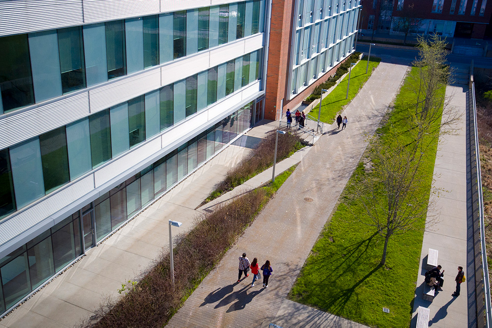 Engineering Building, Ontario Tech University's north Oshawa location.