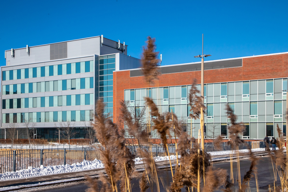 Engineering Building at Ontario Tech University's north Oshawa location.