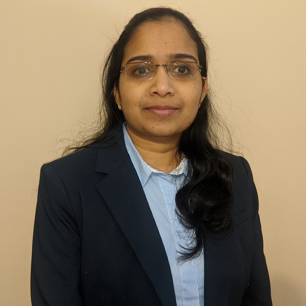 Graduate Student Leadership Award recipient Dr. Deepa Vincent, 2020 graduate of Ontario Tech's PhD in Electrical and Computer Engineering program.