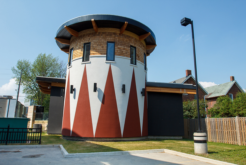 Baagwating Indigenous Student Centre at Ontario Tech University's downtown Oshawa campus location.