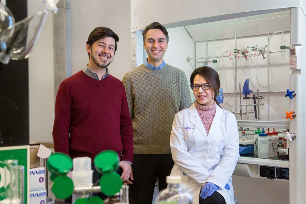 Dr. Jean-Paul Desaulniers, Faculty of Science (left) is one of the 2021 recipients of Ontario Tech University's Graduate Excellence Awards.