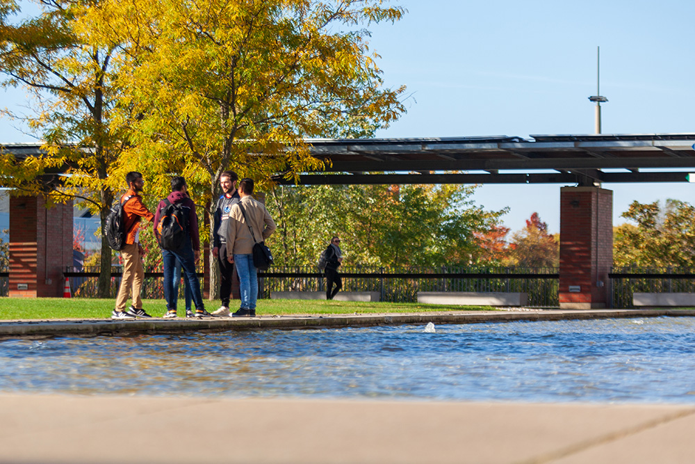 Polonsky Commons at Ontario Tech University's north Oshawa campus location.