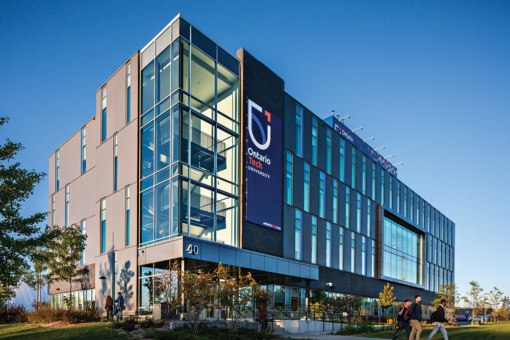 Software and Informatics Research Centre at Ontario Tech University's north Oshawa campus location.