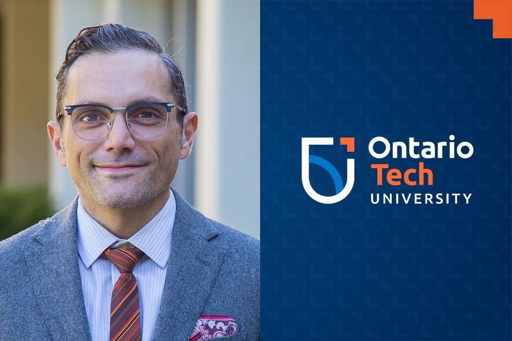 Dr. Theodore (Ted) Christou, incoming Dean, School of Graduate and Postdoctoral Studies, Ontario Tech University.