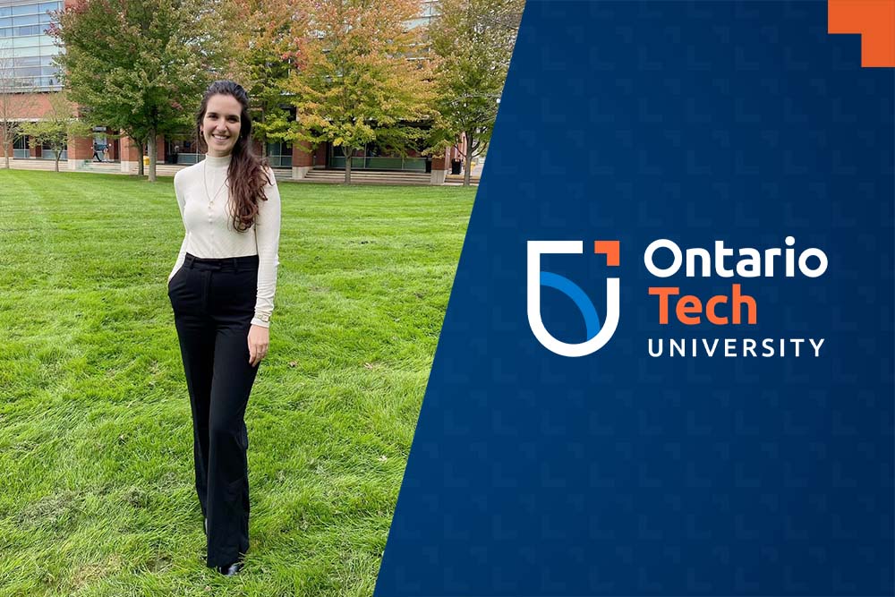 Ontario Tech PhD candidate Jackie Brown is the university's first recipient of a Canadian Institutes of Health Research Doctoral Research Scholarship.