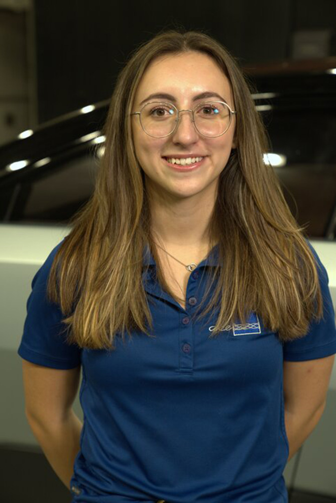 Izzy Cossarin, fourth-year Mechatronics Engineering student, Faculty of Engineering and Applied Science, Ontario Tech University.