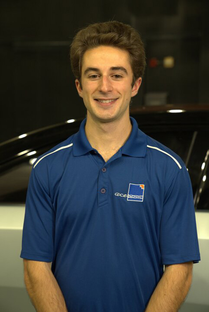 Andrew Genovese, fourth-year Automotive Engineering student, Faculty of Engineering and Applied Science, Ontario Tech University.