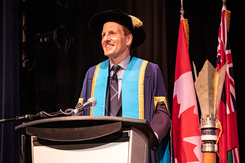 Ontario Tech University Chancellor Dr. Mitch Frazer.