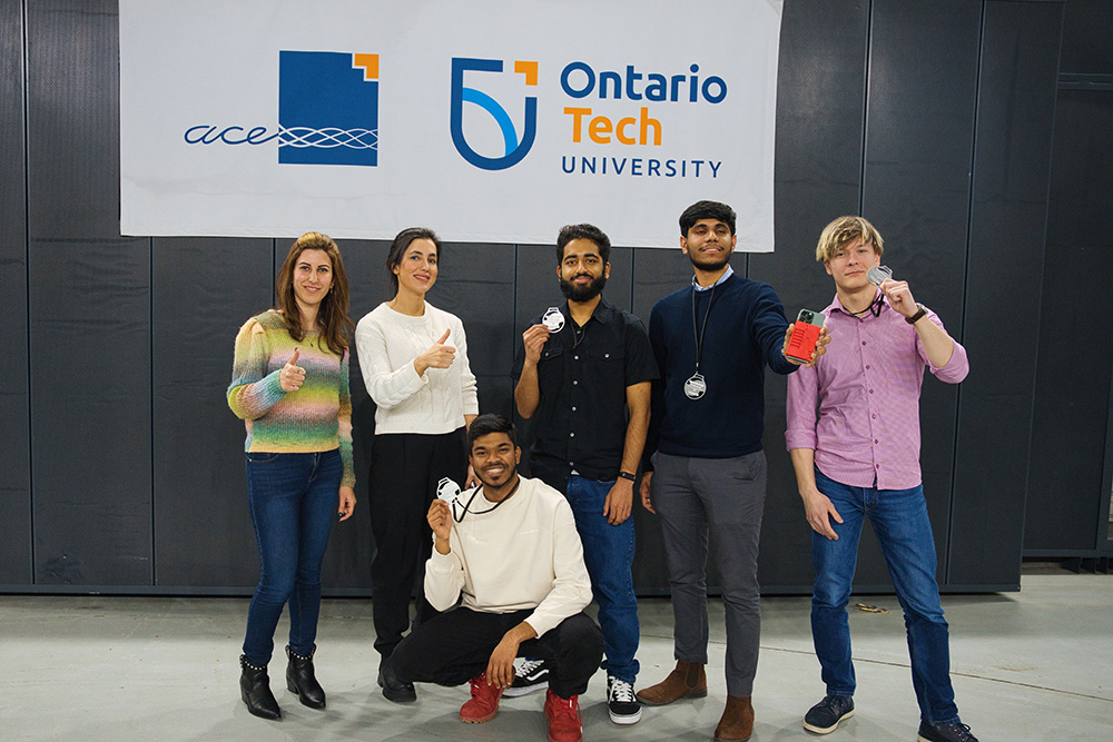 More than 40 students representing three faculties participated in 2023 Ontario Tech University Design League's 2023 Design-a-thon event.