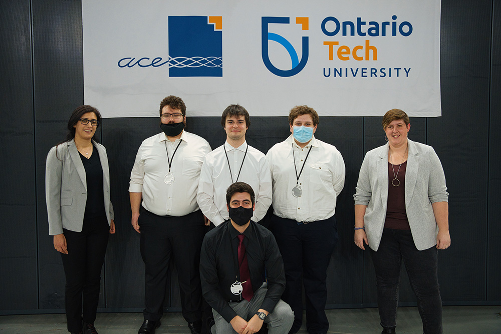 More than 40 students representing three faculties participated in 2023 Ontario Tech University Design League's 2023 Design-a-thon event.