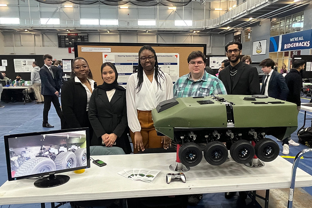 Fourth-year Faculty of Engineering and Applied Science students participated in the annual FEAS Capstone Exhibition and Competition on April 10. 