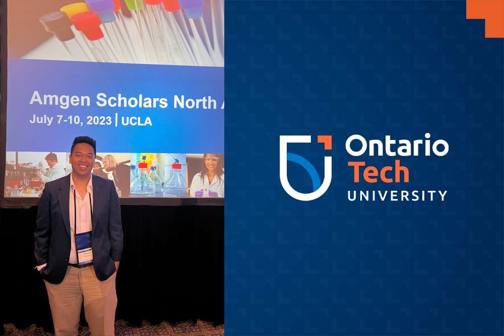 Ontario Tech University celebrates first Amgen Scholar 