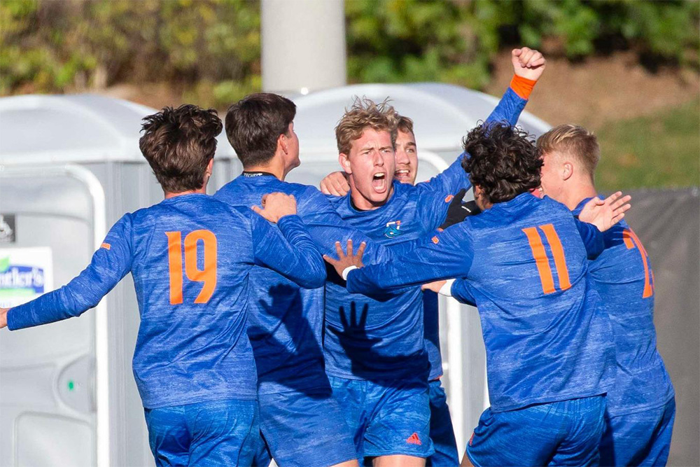 image of Ridgebacks men's soccer game.