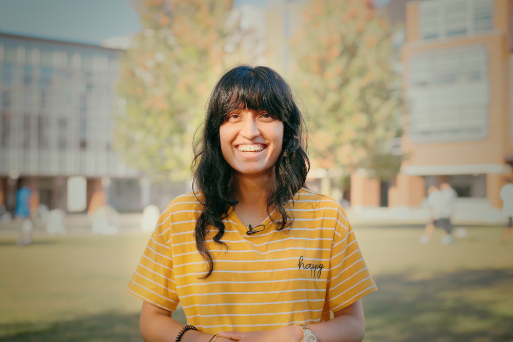 Astrid DeSouza, PhD student in Community, Public and Population Health, class of 2024.