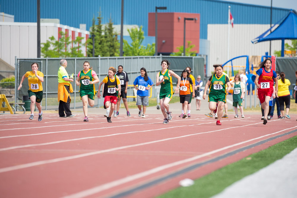 Image from the 2016 Special Olympics Ontario High School Provincial Championships in Oshawa.