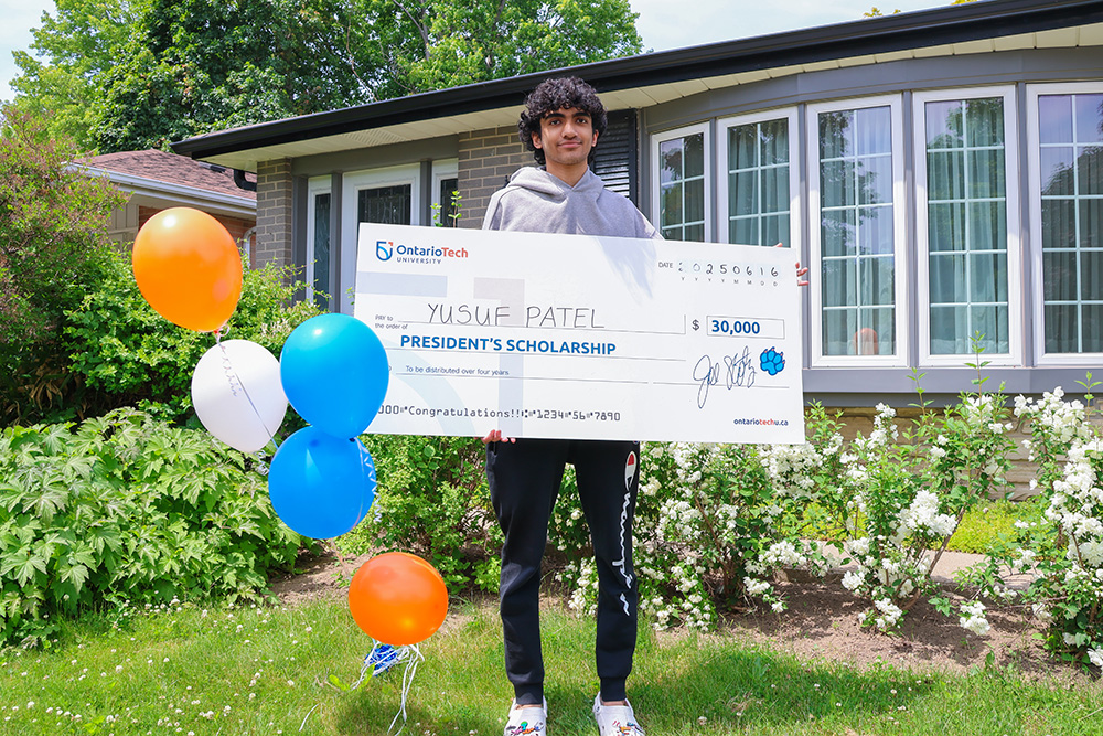 Yusef Patel (Health Sciences), President's Scholarship.