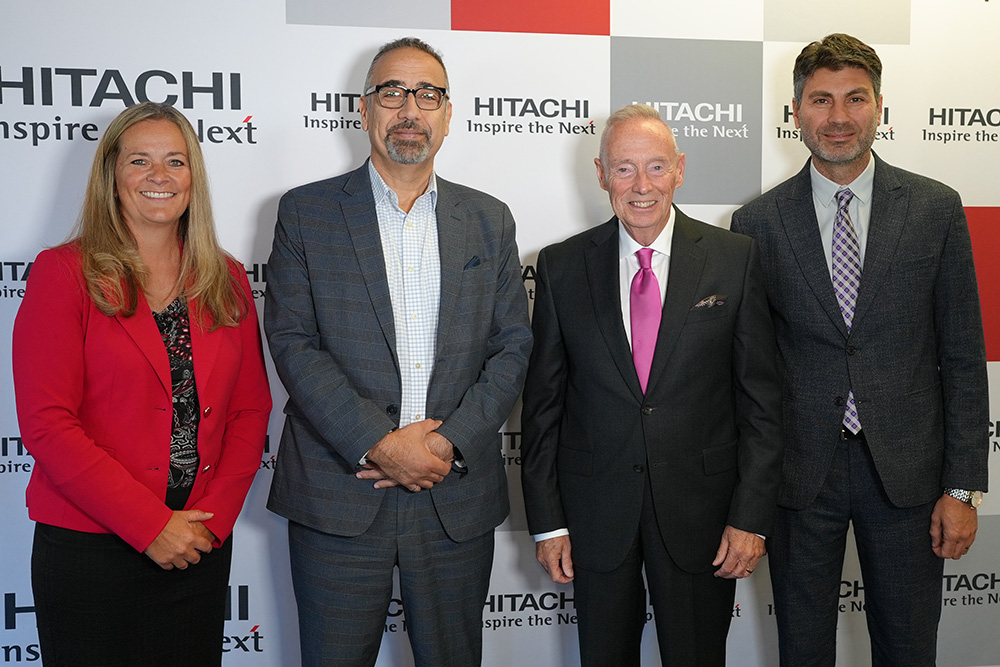 Ontario Tech University and Hitachi Rail Memorandum of Understanding signing ceremony in Toronto, Ontario (August 26, 2025). 