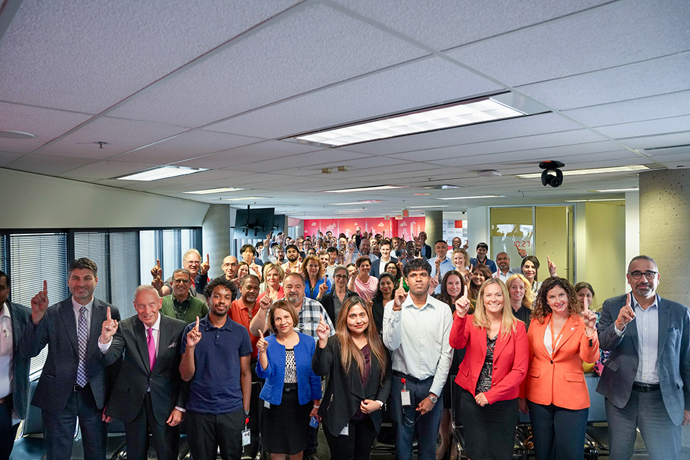 Ontario Tech University and Hitachi Rail Memorandum of Understanding signing ceremony in Toronto, Ontario (August 26, 2025). 