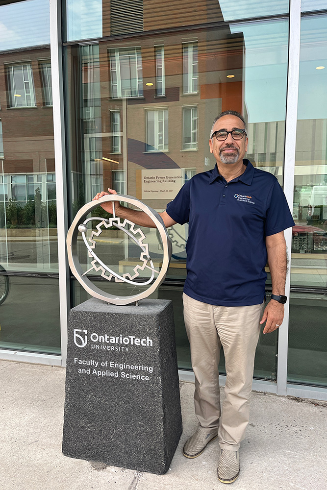 Dr. Hossam Kishawy, Dean, Faculty of Engineering and Applied Science, Ontario Tech University.