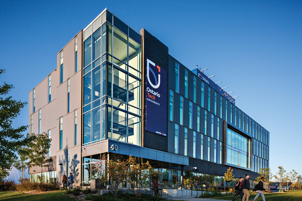 Ontario Tech announces Canada’s first and only School of Ethical Artificial Intelligence (SEAI). Pictured is the Software Informatics Research Centre (SIR) located on the north Oshawa campus.